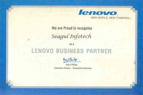 lenovo certificate