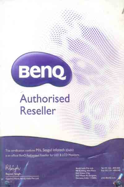 Benq Authorised reseller