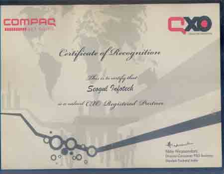 compaq certificate